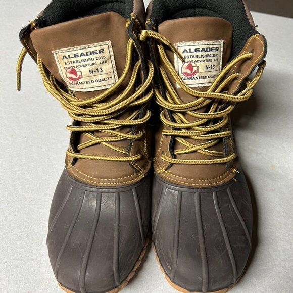 ALEADER Men's Duck Boots -size 8 - Picture 1 of 8